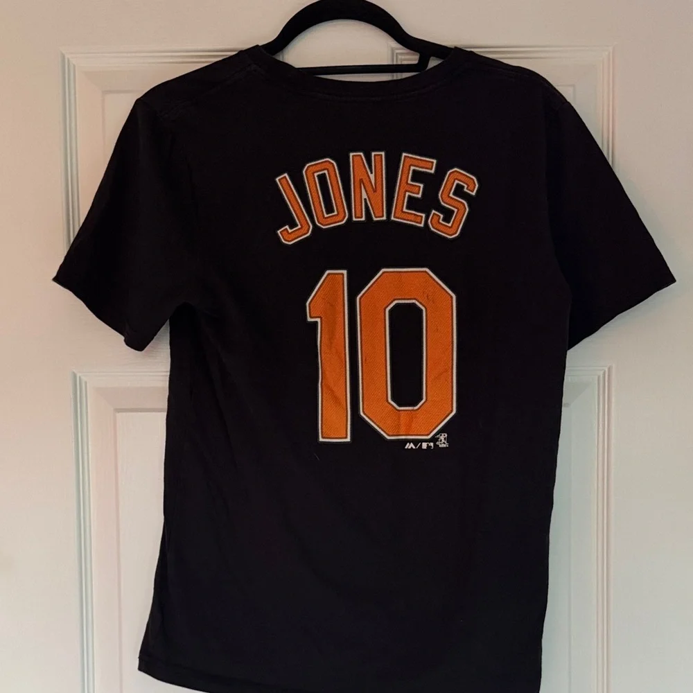 Majestic Orioles Black and Orange Tee - Picture 4 of 5